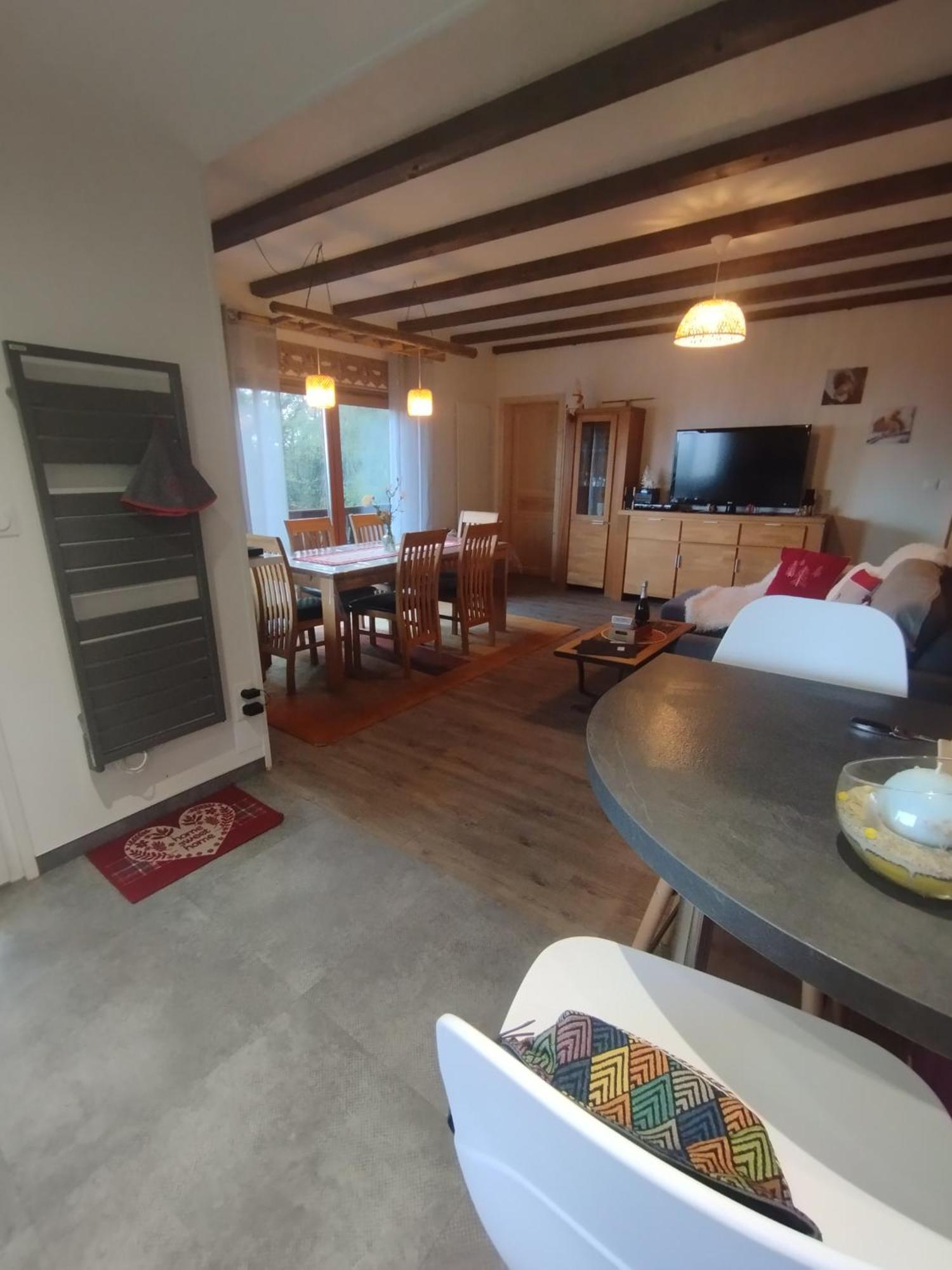Chalet Au Bois Des Ecureuils Classe Trois Etoiles. Muhlbach-sur-Munster Buitenkant foto